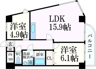 ステラ田中町の物件間取画像